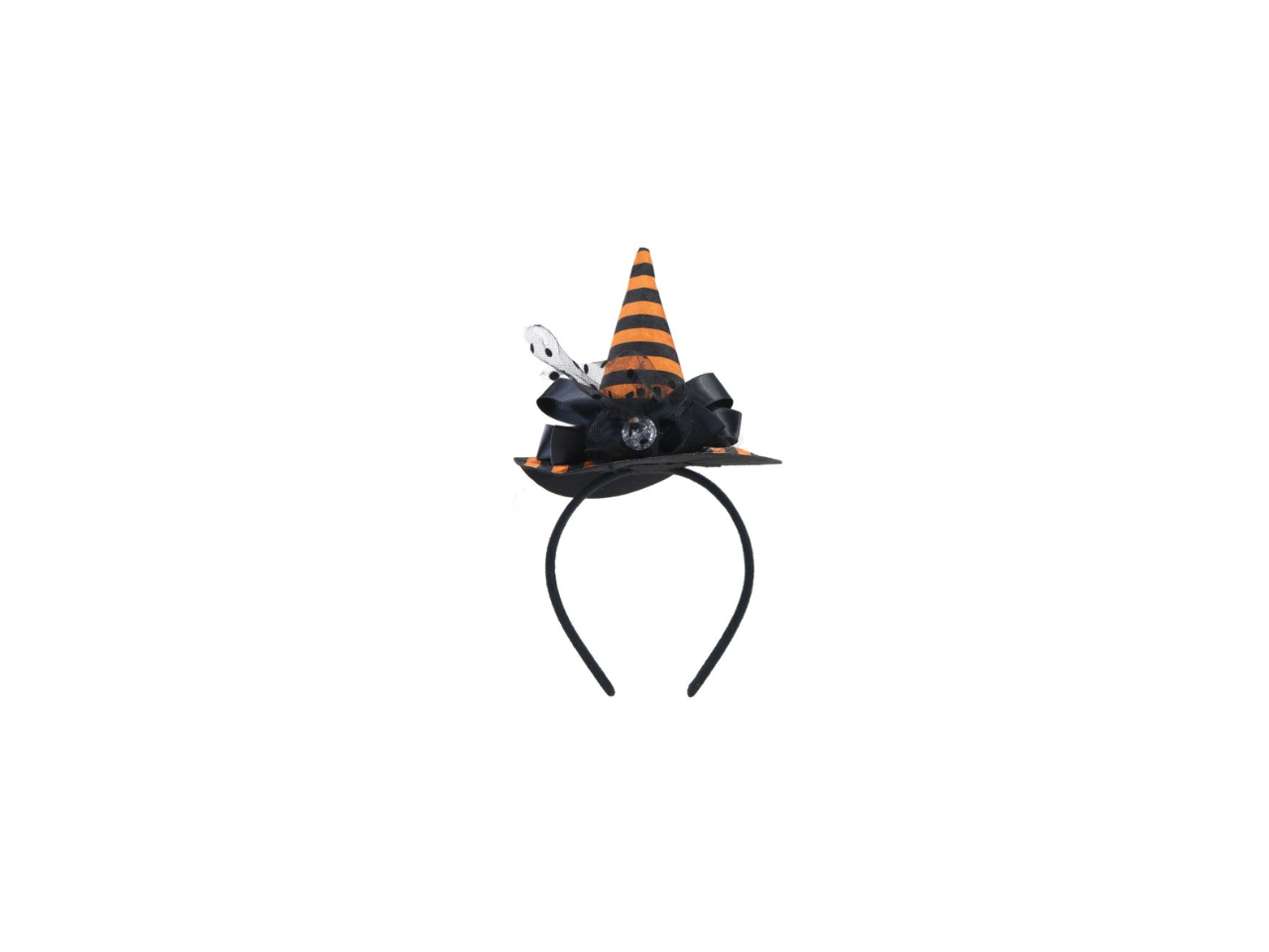 Mini Striped Witch Hat | Headband