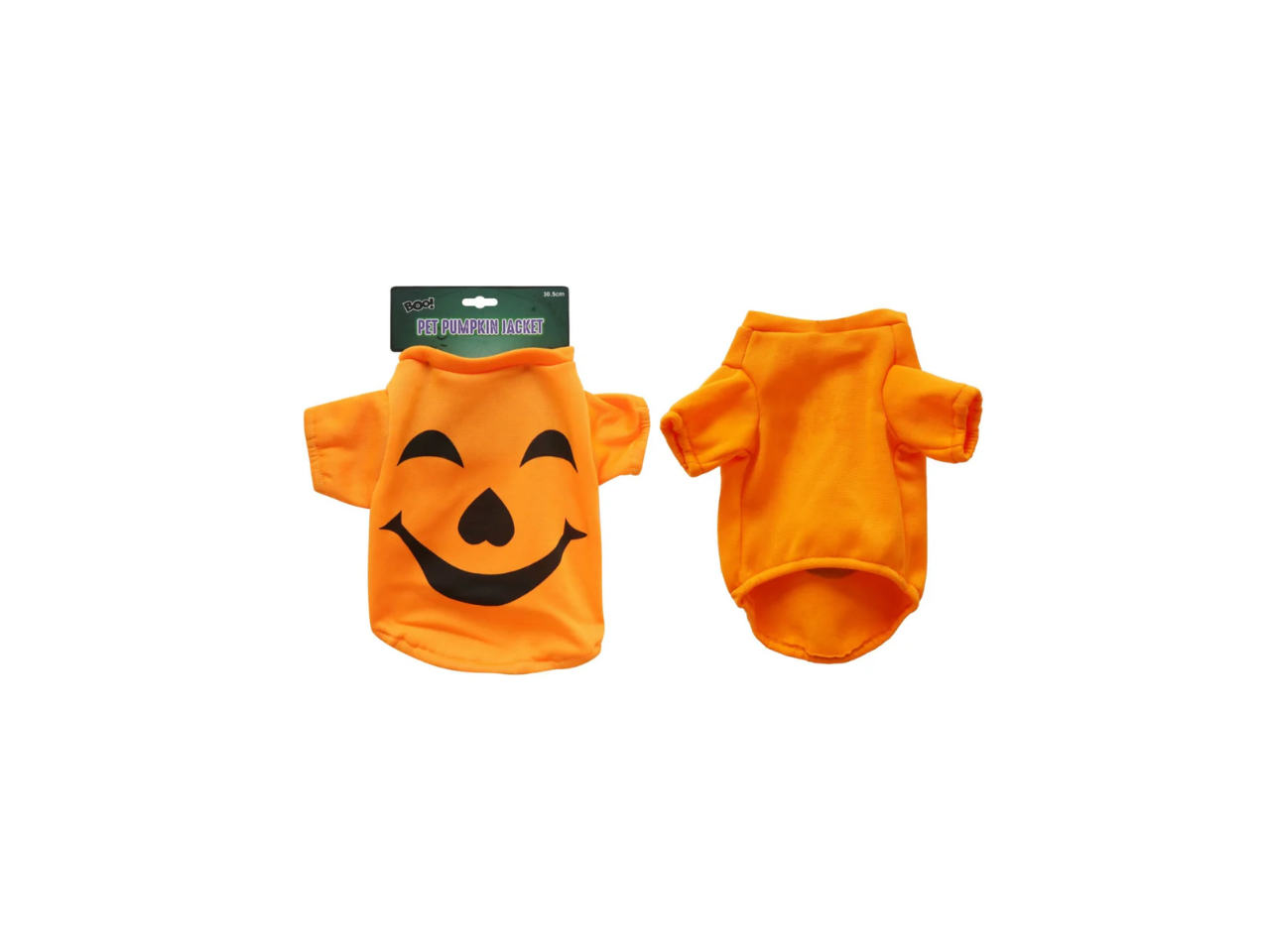 Halloween Pumpkin Pet Jacket  | Different Sizes