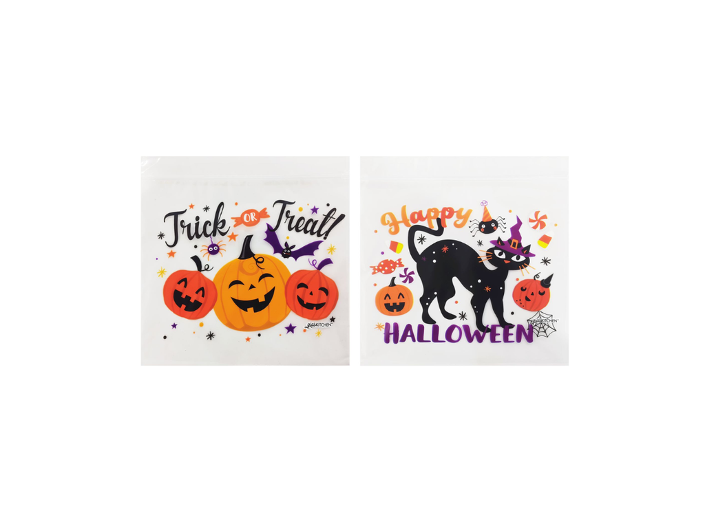Trick or Treat Sealable Bags | 10Pcs