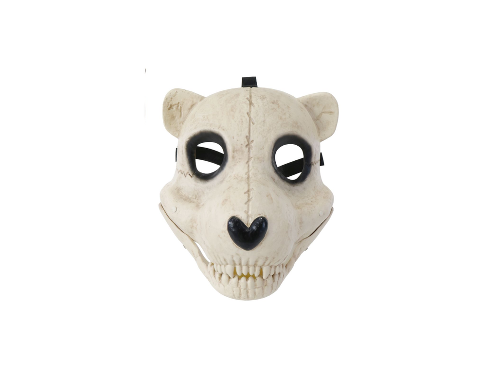 Animalistic White Skull Mask