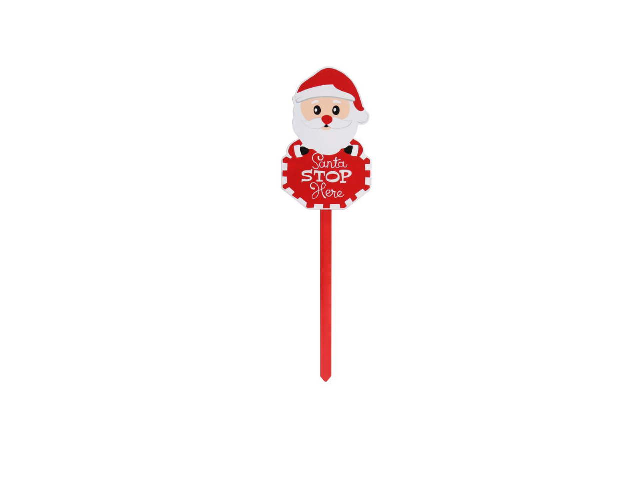 Santa Stop Character Stake |  61CM