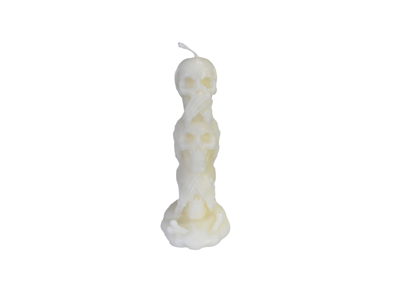 Skull Stack Candle
