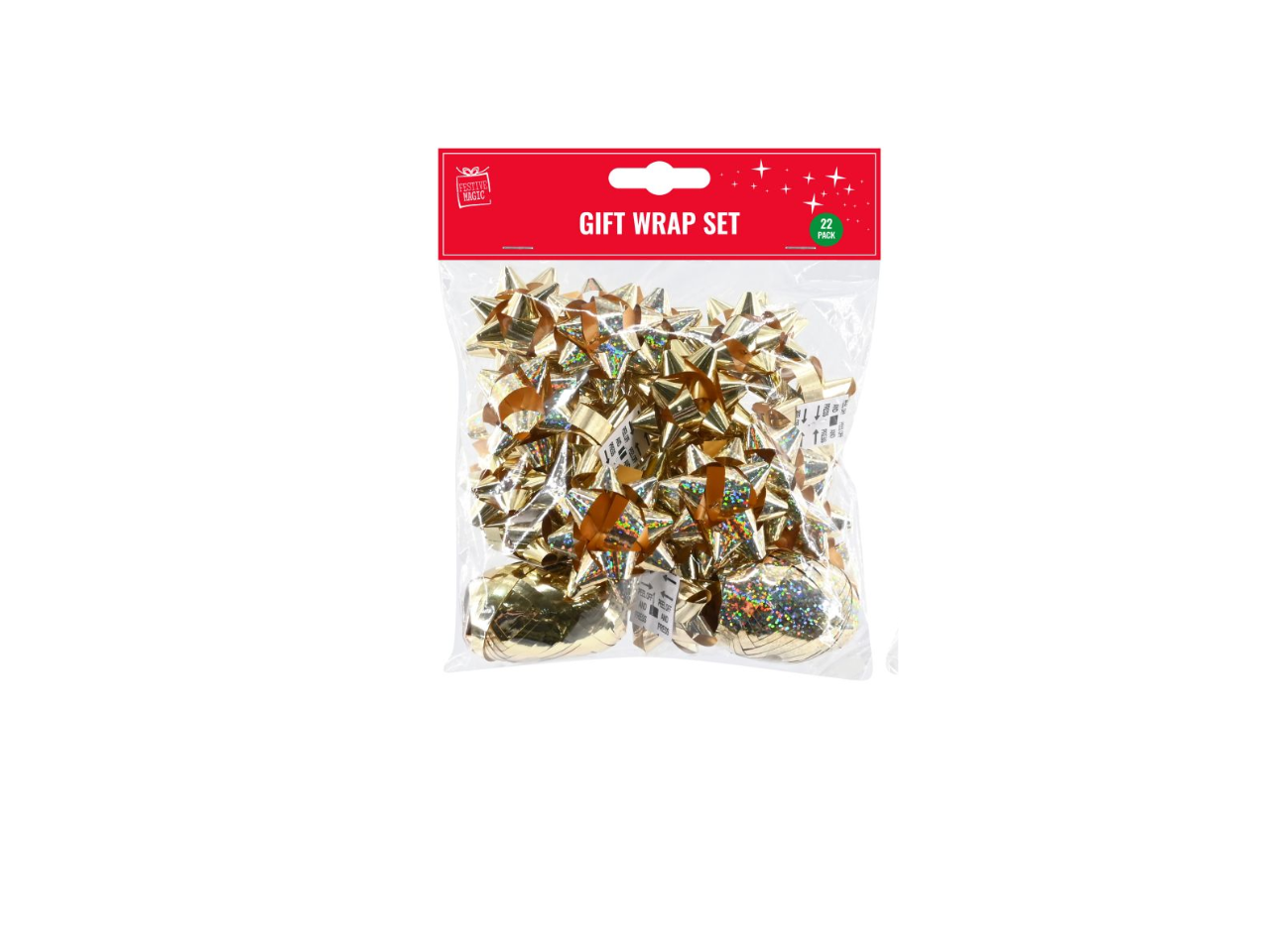 Gift Bow & Ribbon | Set 22 Pcs