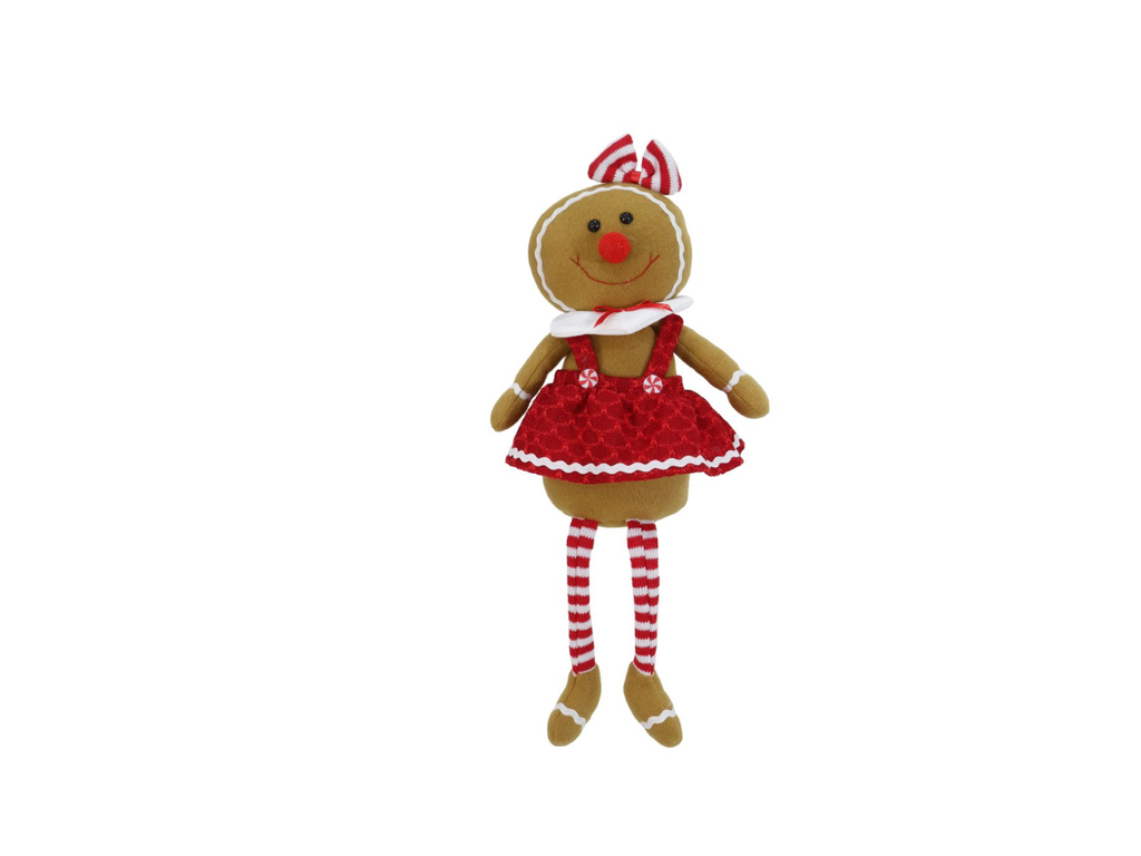 Shelf Sitting Gingerbread Man | 30CM