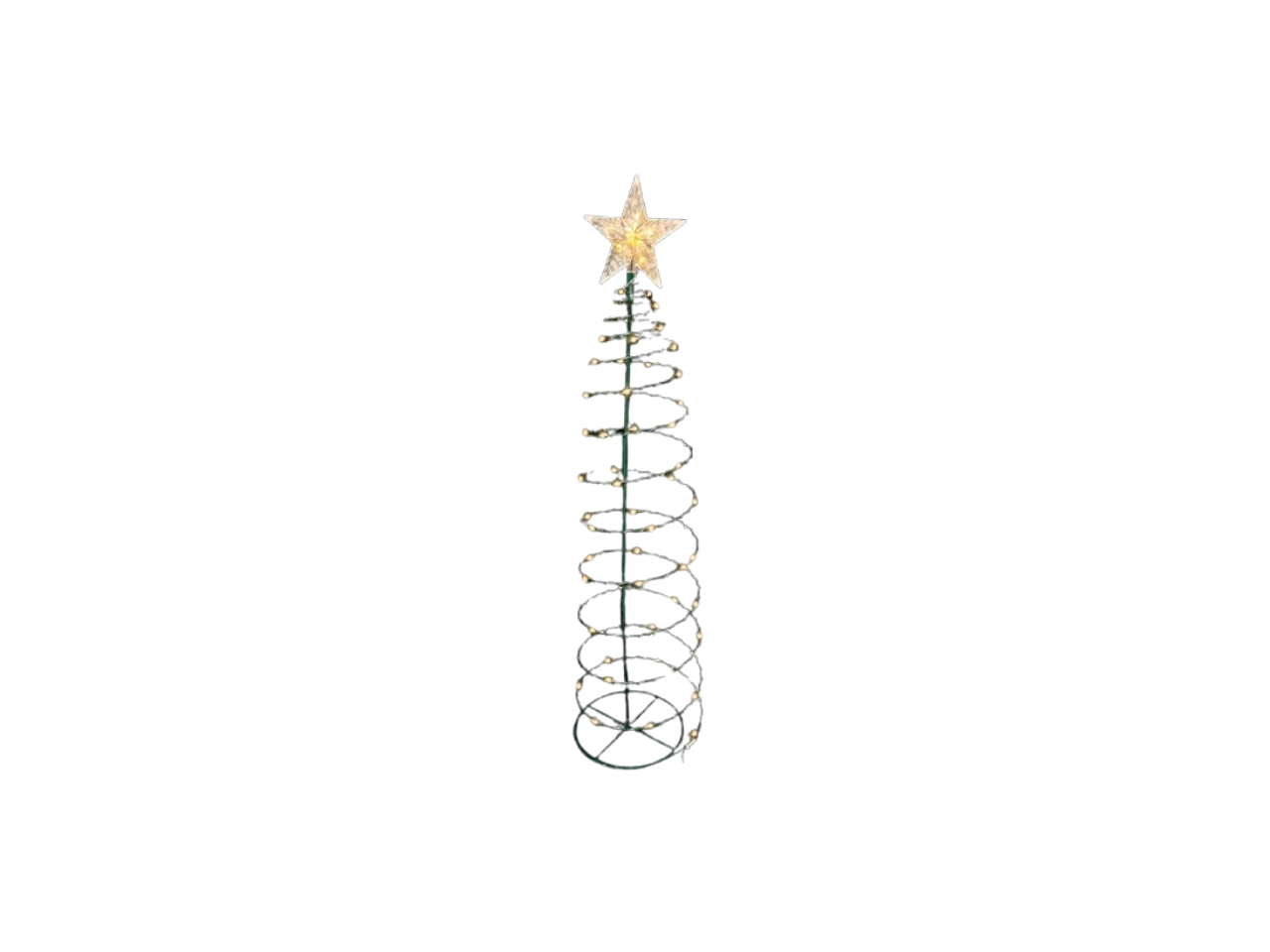LED Spiral Tree Stake Light with Timer | 95CM