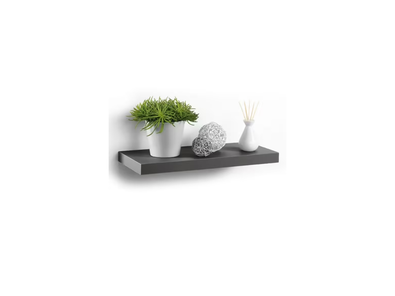 White Floating Wall Shelf | 50X22.8CM