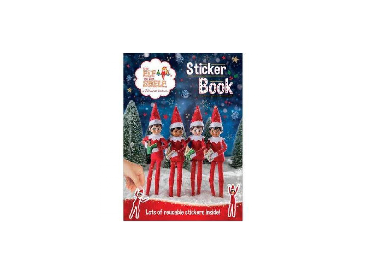 Christmas Elf on the shelf Colouring & Sticker Book