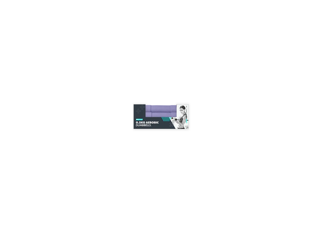 2Pcs Aerobic Dumbbells | 0.5KG