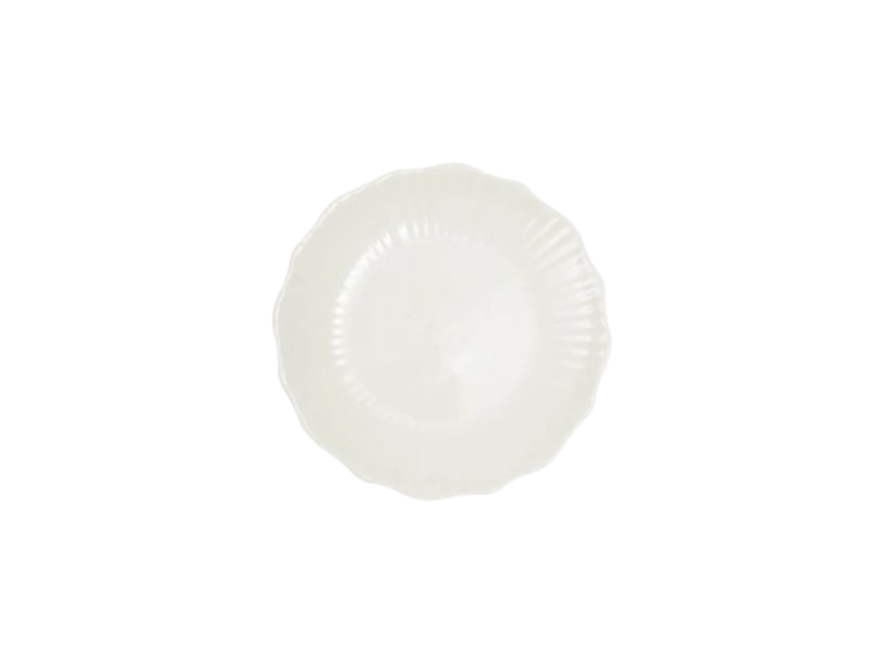 Ceramic Petal Dinner Plate