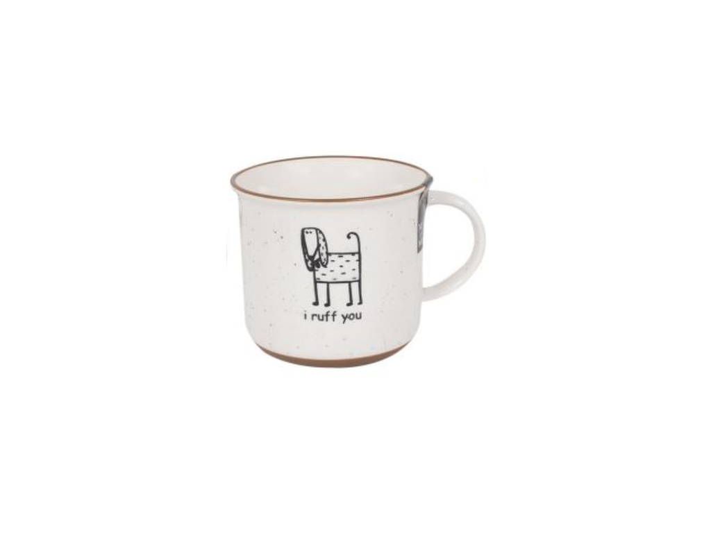 Mugs |  3 Assorted Animal Outline Print Mug