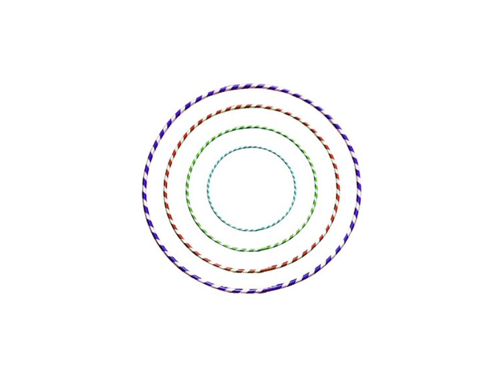 Holographic Hula Hoop