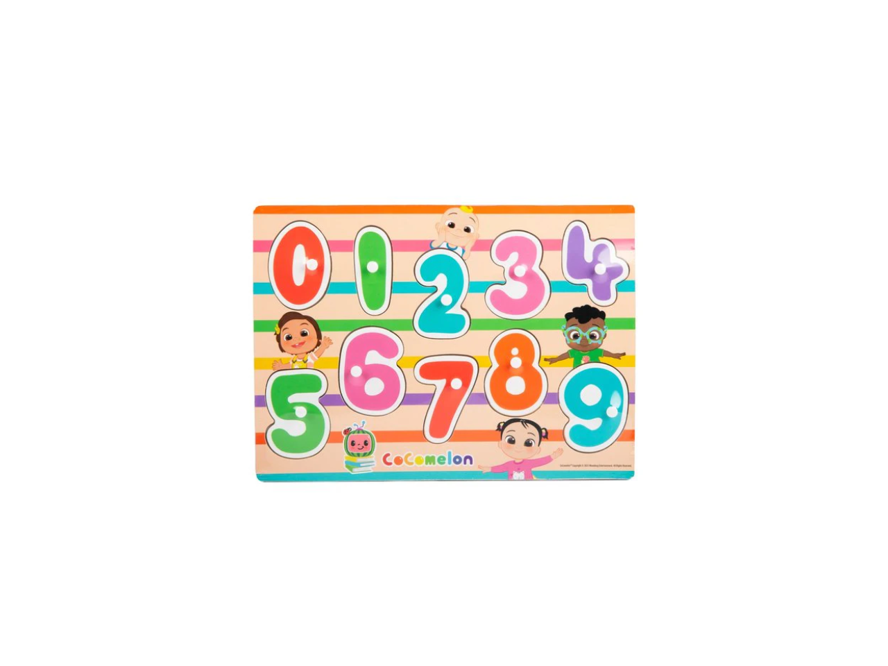 Cocomelon Number Peg Board