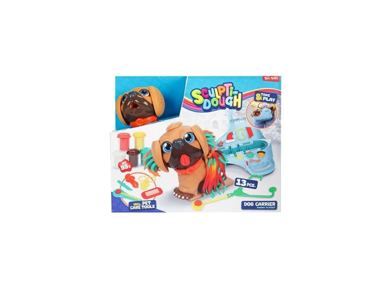 Sculpitidough Dog  Playset