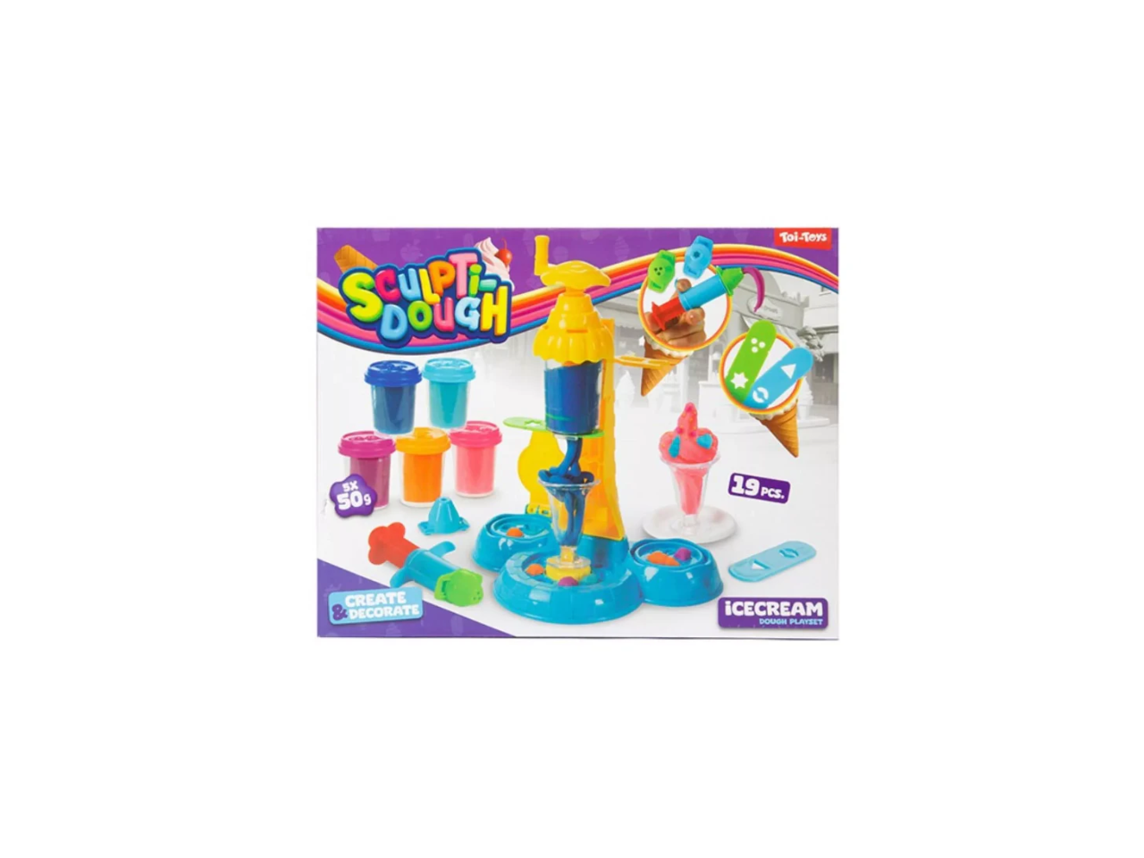 Ice Cream Dough Playset