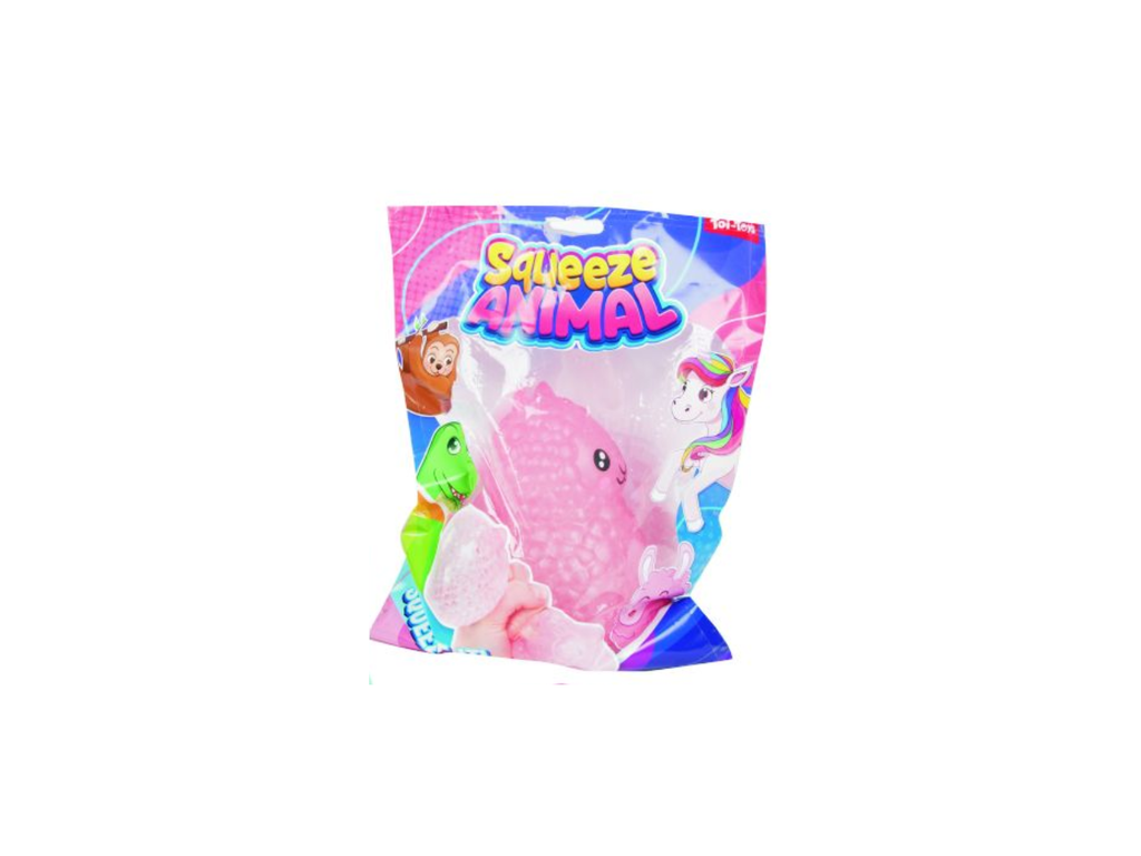 15CM Fun Squeeze Animal |  Aqua Blob