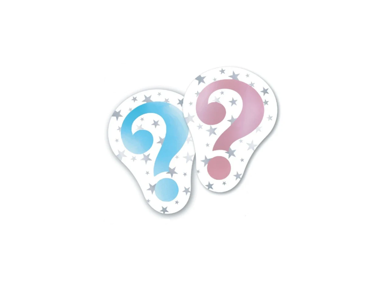 Boy Or Girl Gender Reveal Foil Balloons