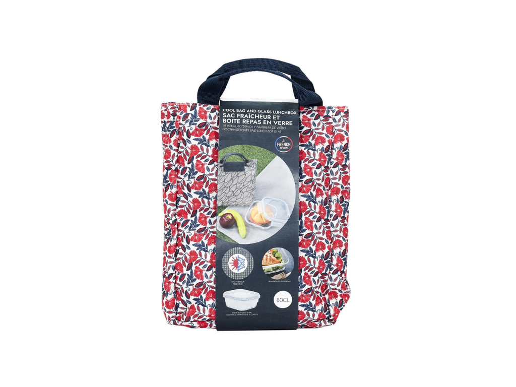 Lunch Bag & Glass Lunch Box