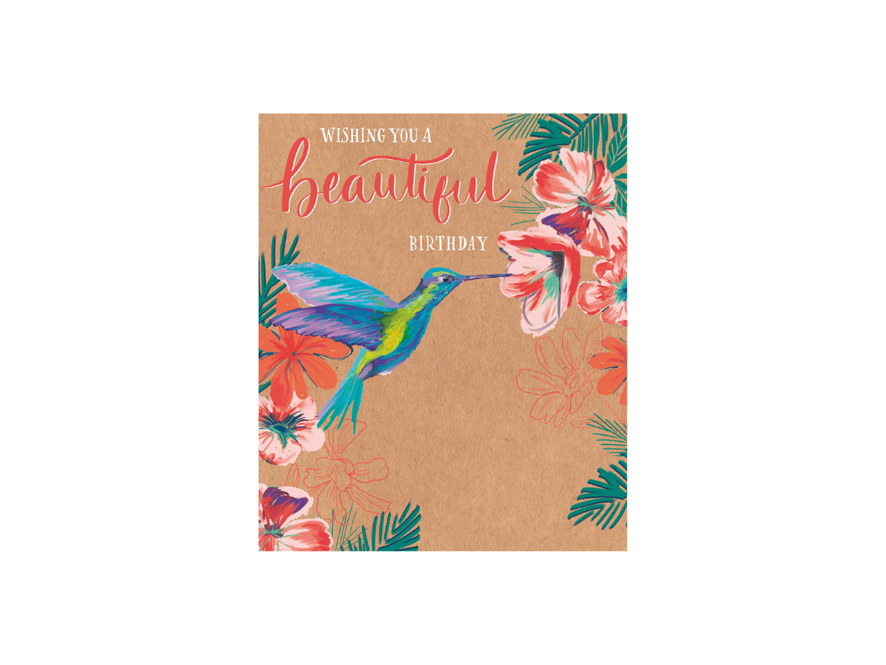 Wishing You A Beautiful Birthday Card | Eco