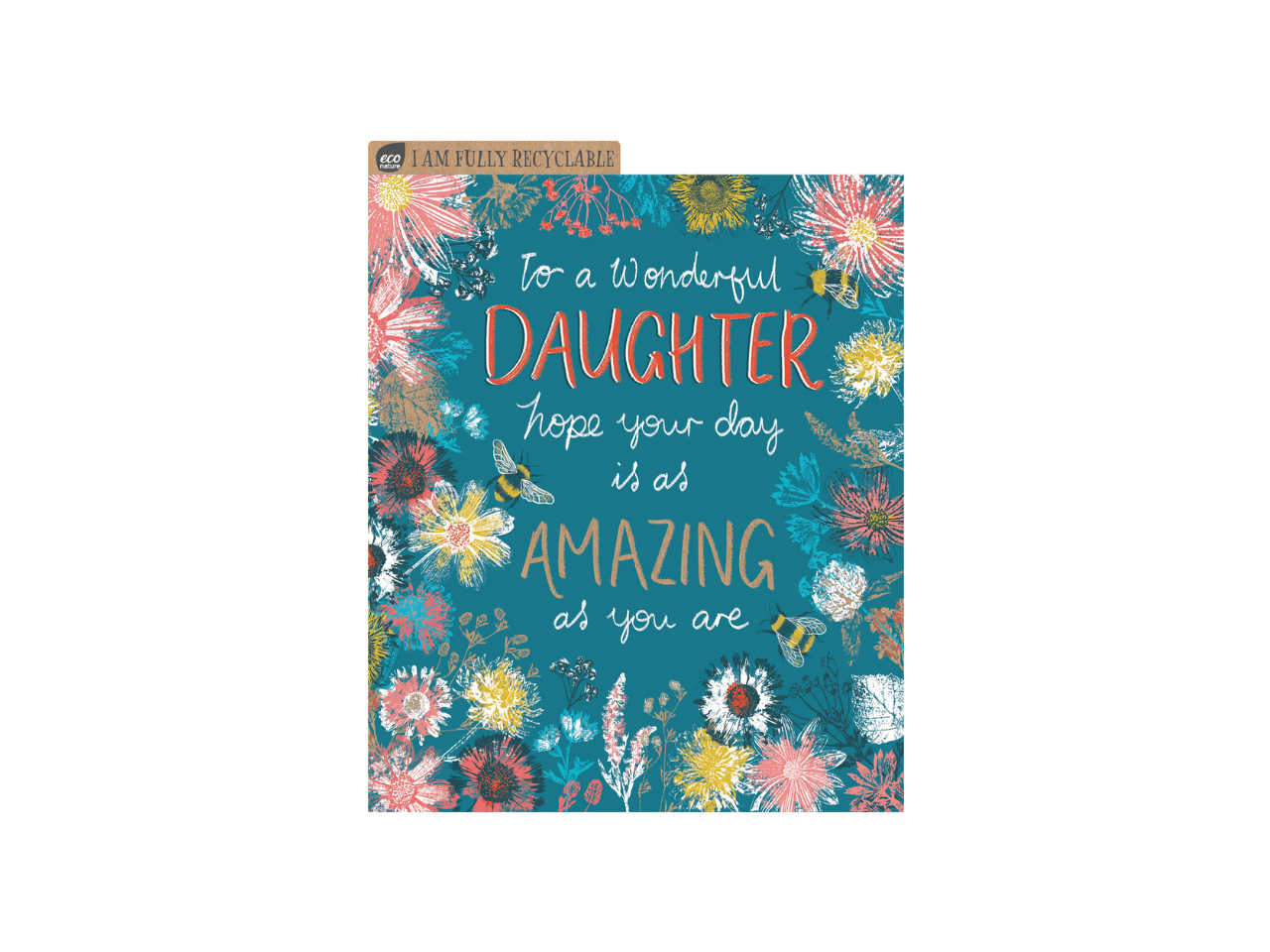 Amazing Day Daughter Card | Eco