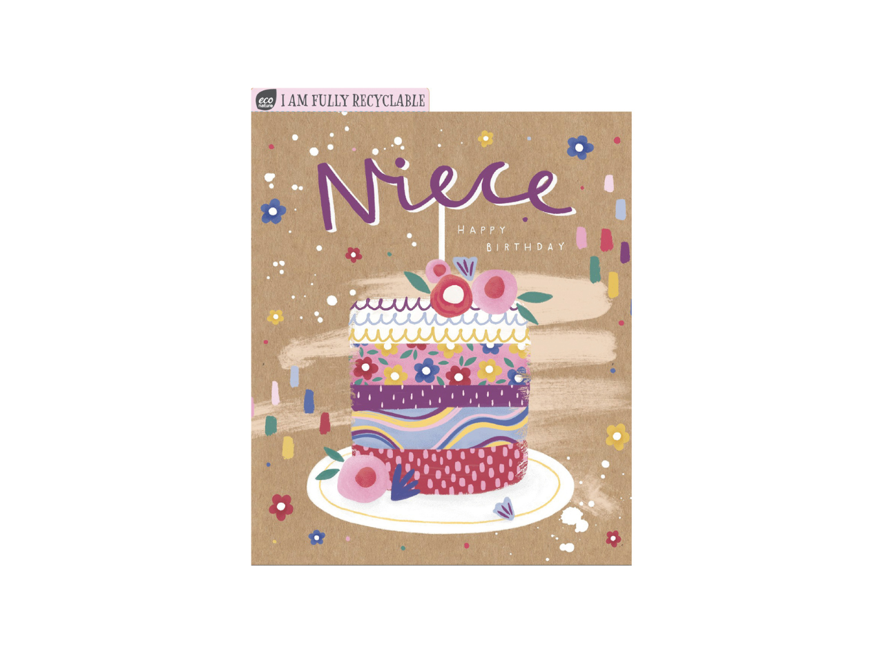 Happy Birthday Niece Card | Eco
