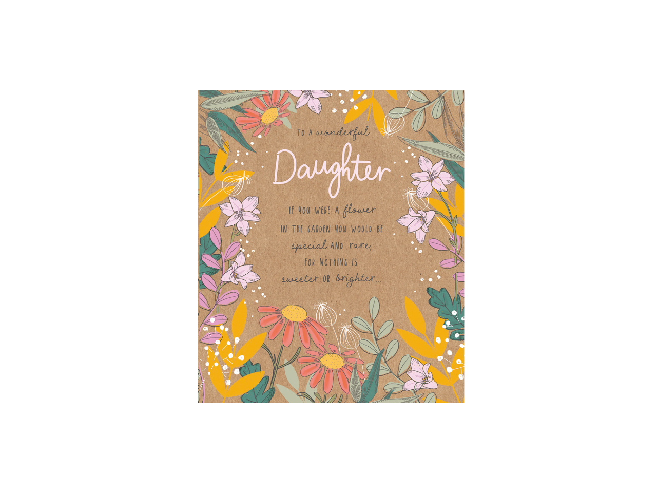 Wonderful Daughter Card | Eco