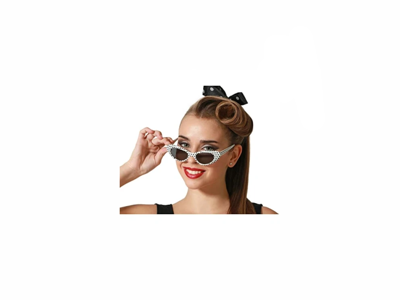 Carnival White Glasses