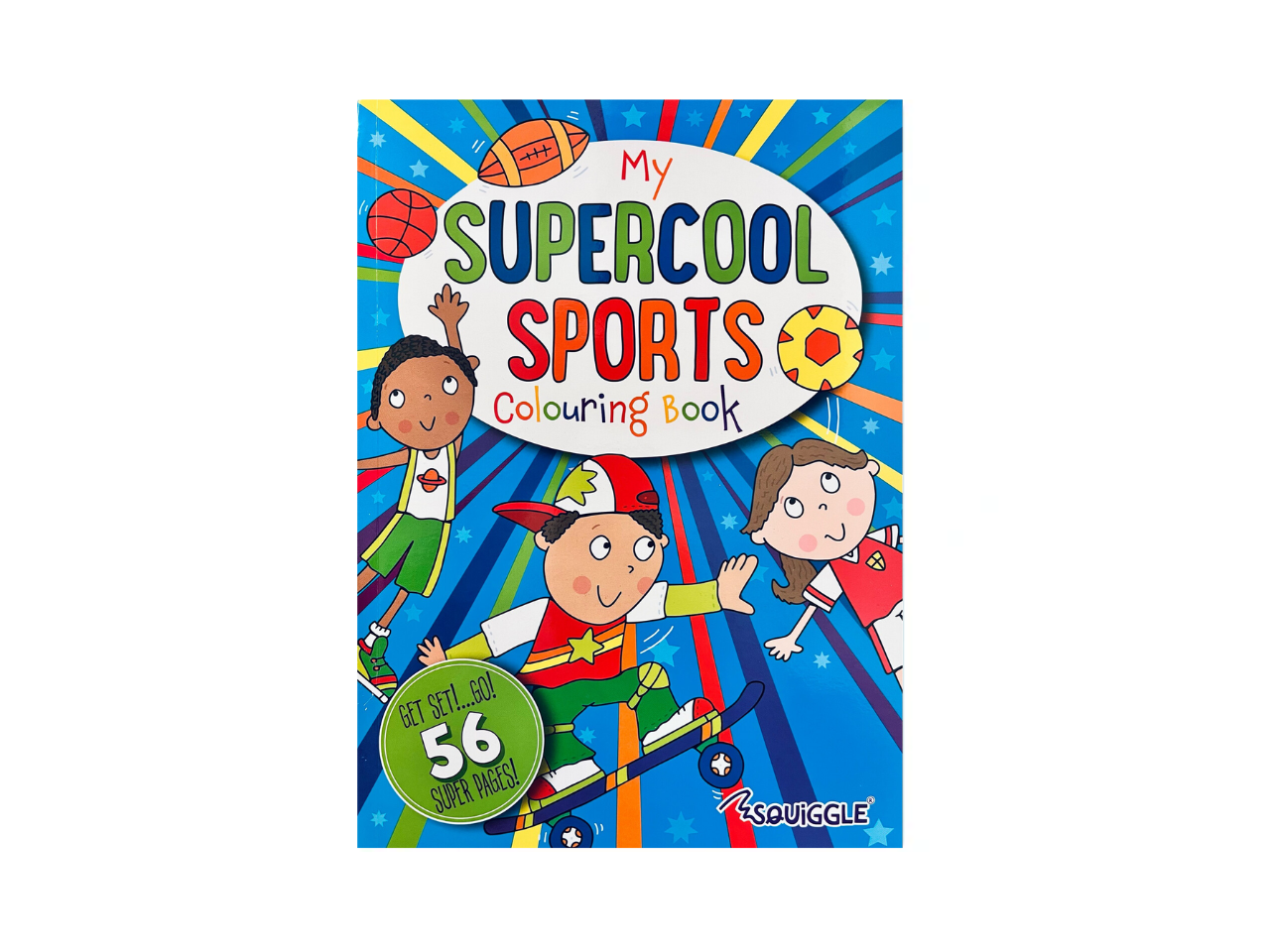 My Supercool Sports Colouring Book