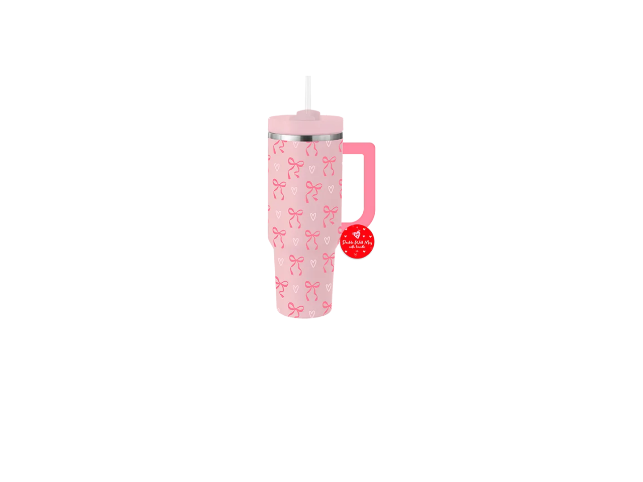 Valentines Double Wall Mug with Handle | 1L