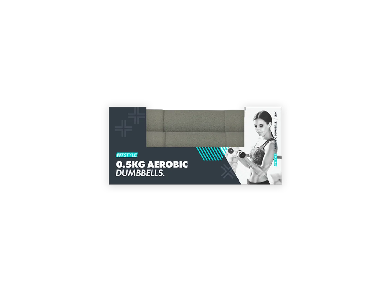 2Pcs Aerobic Dumbbells | 0.5KG