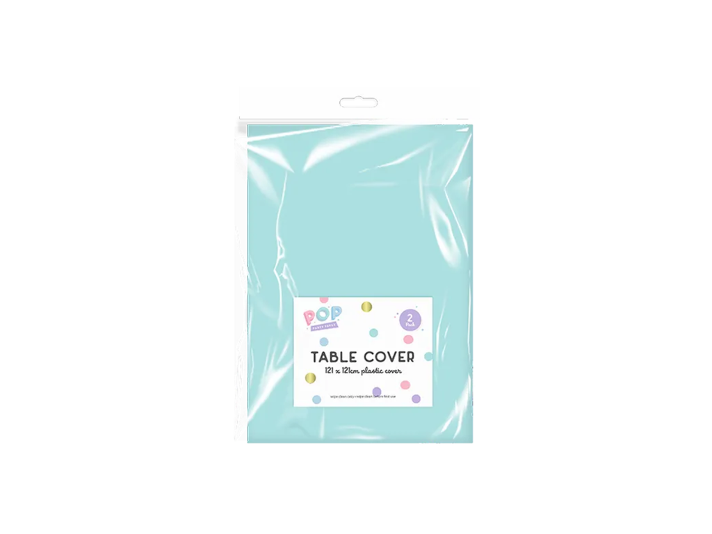 Pastel Plastic Table Cloths | 121x121cm