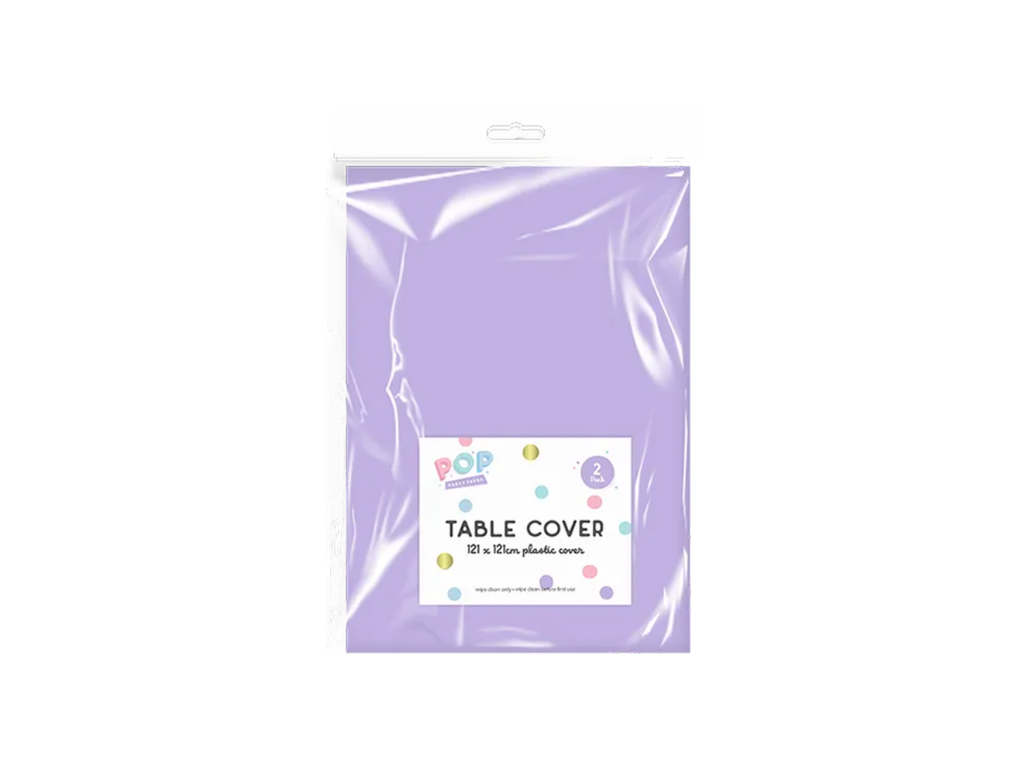 Pastel Plastic Table Cloths | 121x121cm