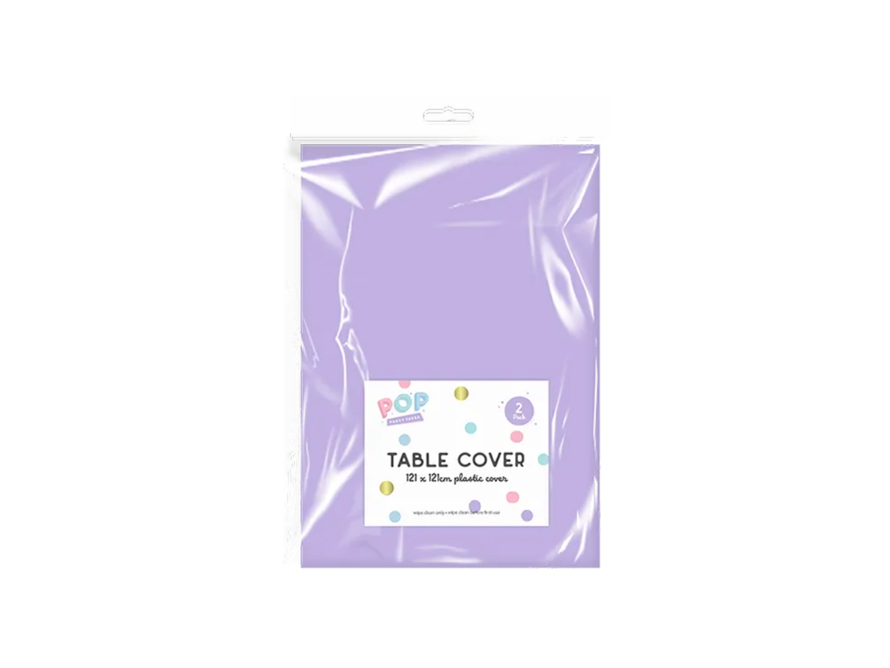 Pastel Plastic Table Cloths | 121x121cm