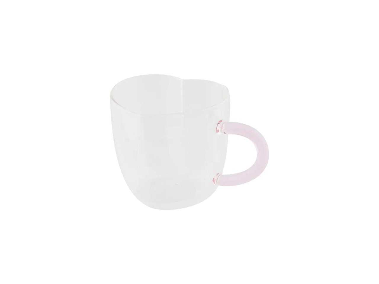 Valentine's Heart Glass Mug | 440ML
