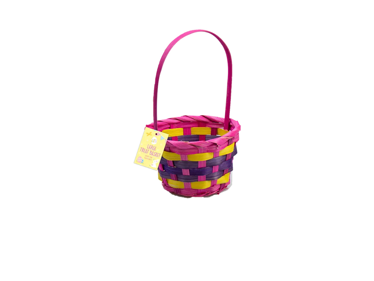 Easter Large Woven Treat Basket