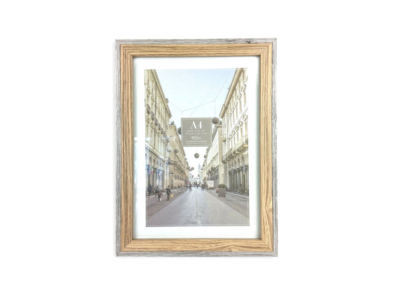 Two-Tone Pembroke Glass Frame