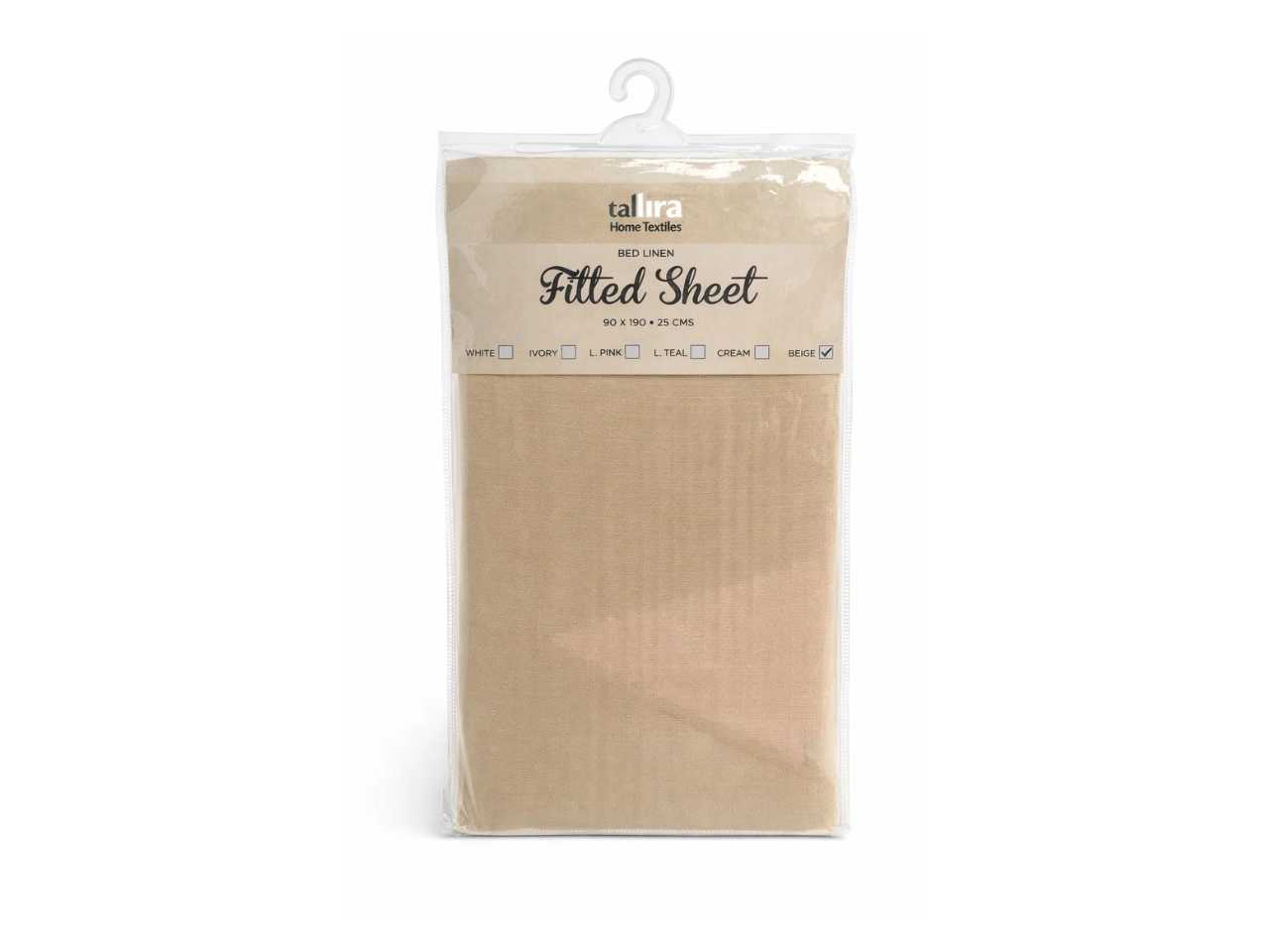 Fitted  Sheet | 90X190 + 25 CM