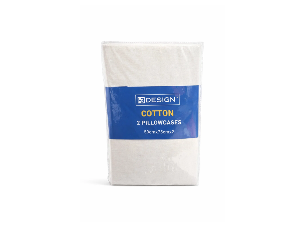 Cotton Pillowcases | 2Pcs