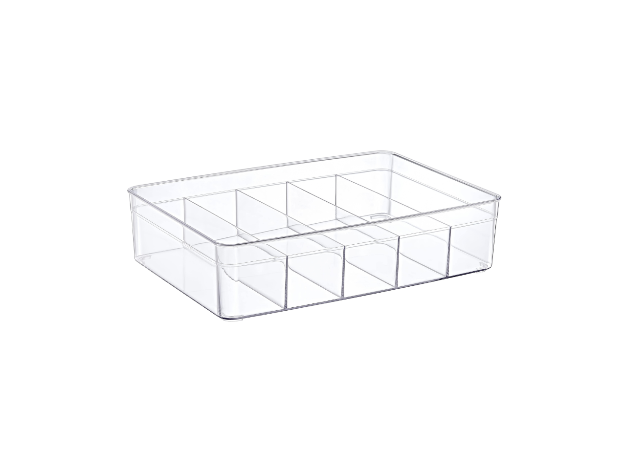 Clear 5 Grids Organizer