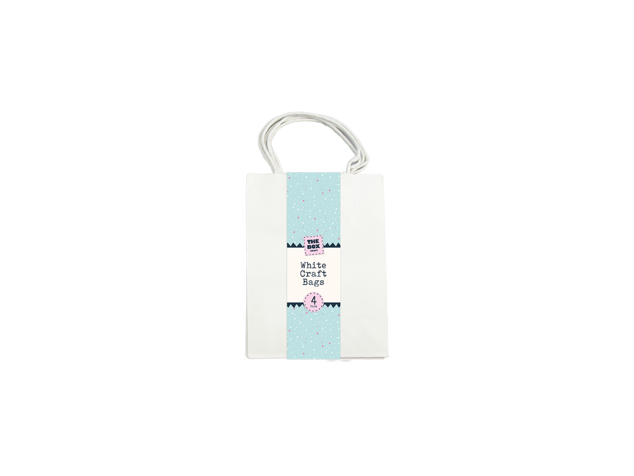 Plain Paper Treat Bags | 4Pcs