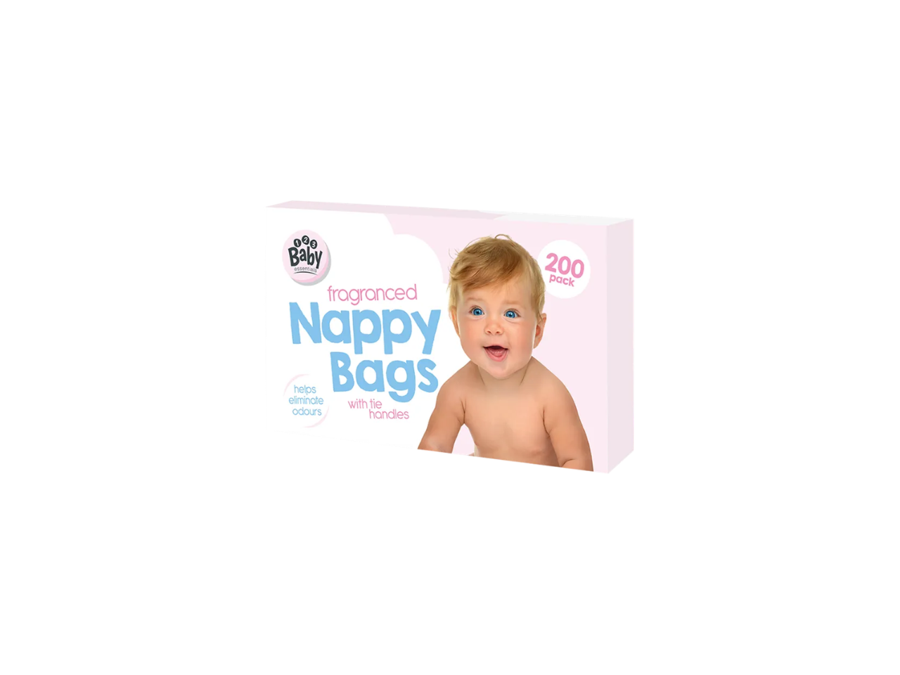 Fragranced Nappy Bags | 200 Pcs