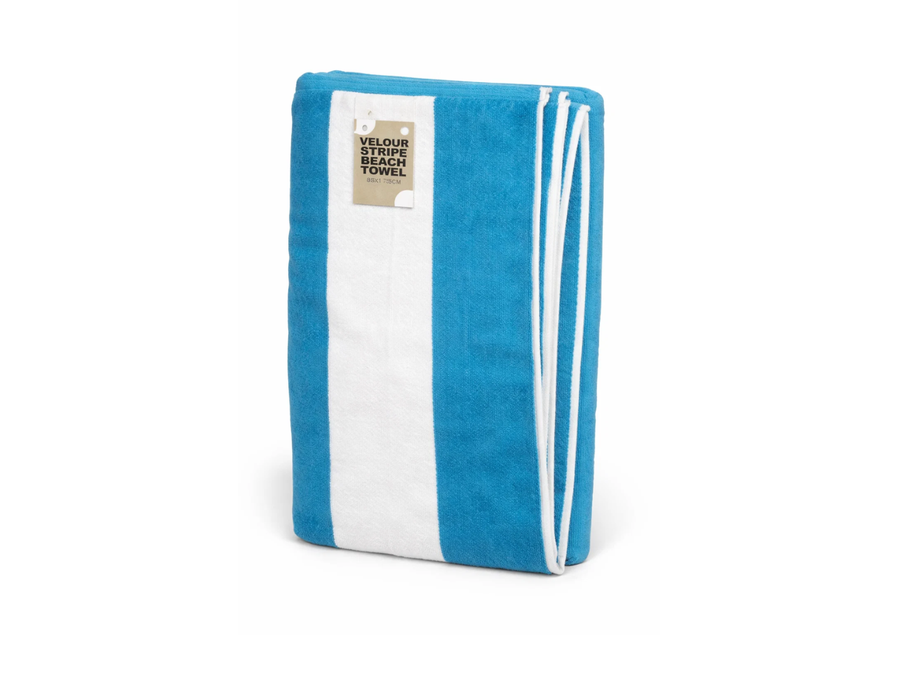 Velour Stripe Beach Towel | 85 X 175CM