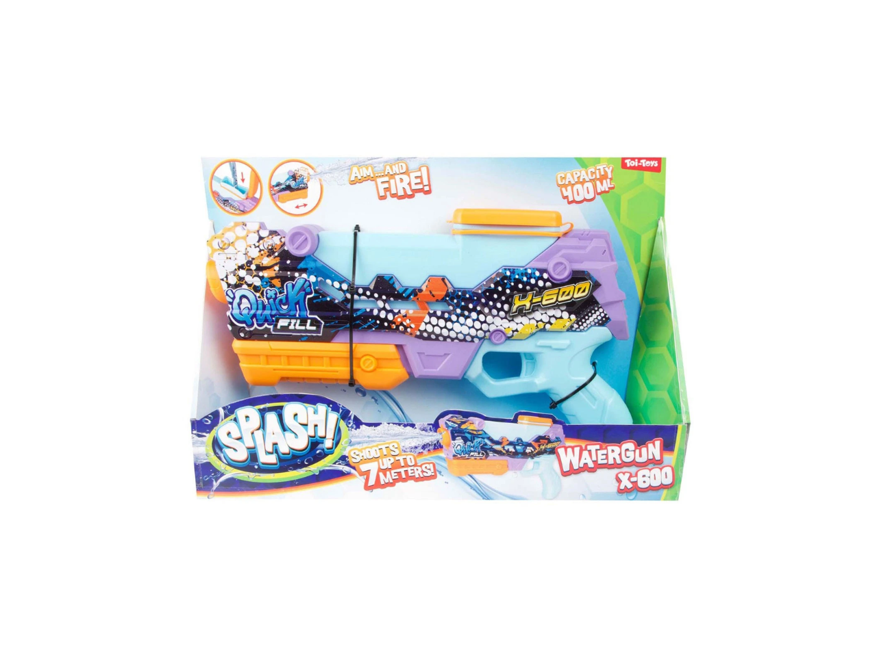 Splash! Watergun X-600 | 400ML