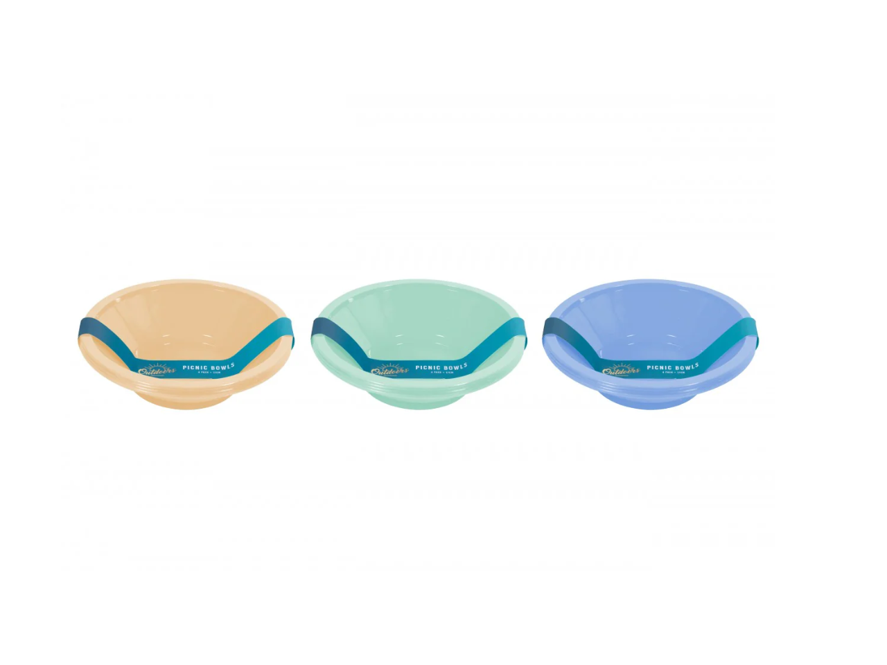 Picnic Bowls | 4 Pcs