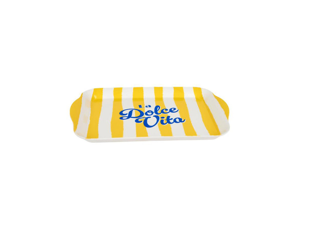 Plastic Tray Dolce Vita | 21X14CM
