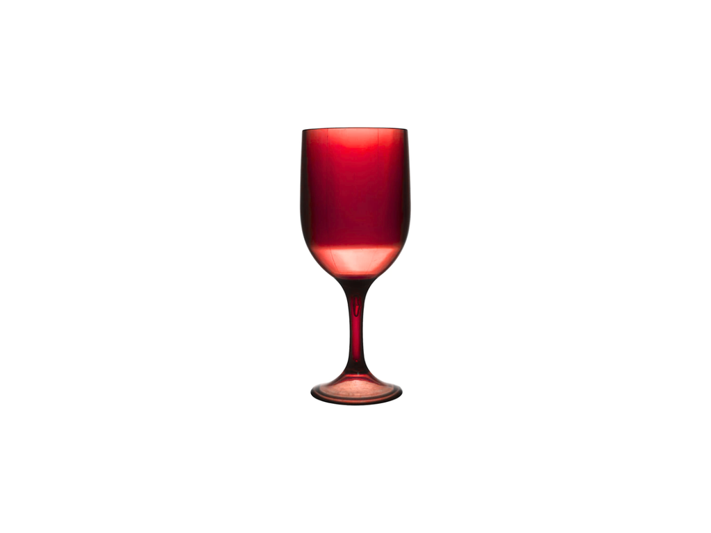 Coloured Plastic Wine Glass | 34CL