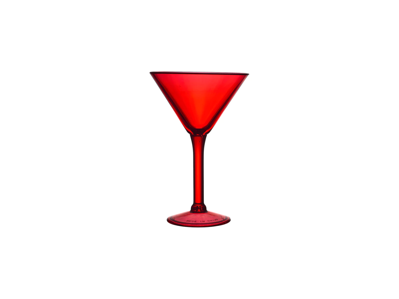 Coloured Plastic Cocktail Glass | 24CL