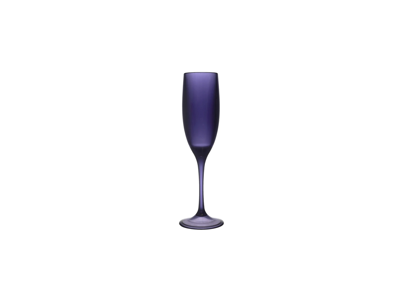 Coloured Plastic Flute Glass | 13CL