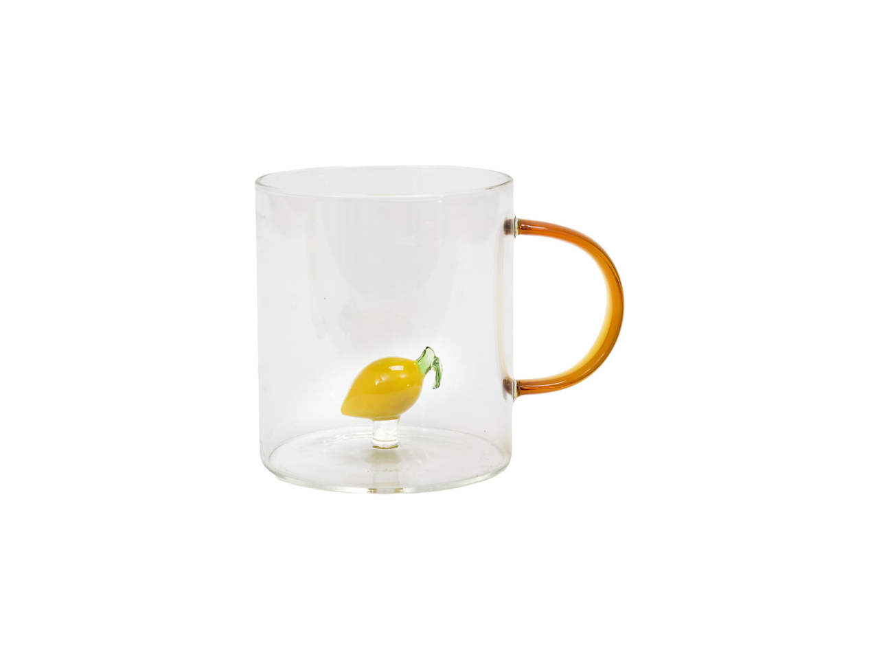 Fruit Figurine Glass Mug | 30CL