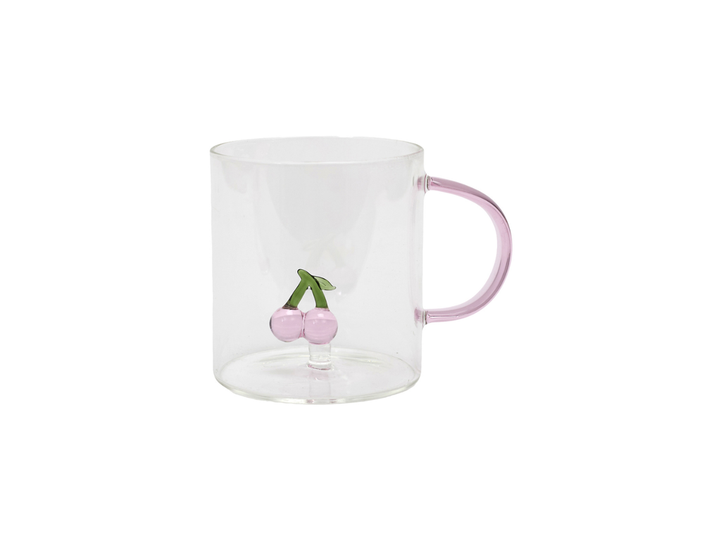 Fruit Figurine Glass Mug | 30CL