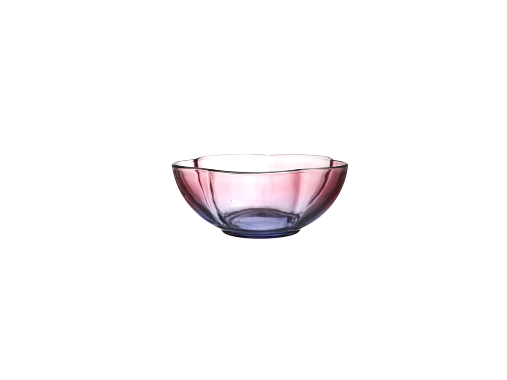 Gradient Coloured Glass Cup Bowl | 12CM